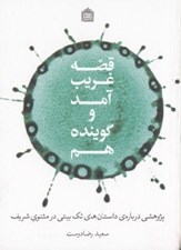 تصویر  قصه غريب آمد و گوينده هم (پژوهشي درباره داستان‌هاي تك‌بيتي در مثنوي شريف)