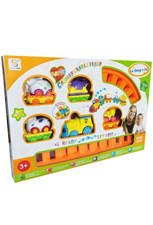 تصویر  قطار موزيكال 5 كوپه fun toys