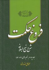 تصویر  فروغ حكمت 4 (شرح نهج البلاغه)