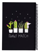 تصویر  دفتر سياه برگ perfect match