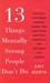 تصویر  13Things Mentally Strong People Don`t Do