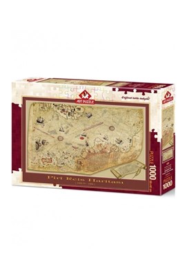 تصویر  پازل 1000 The Piri Reis Map (4308)