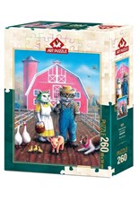 تصویر  پازل 260 Feline Farming (5028)