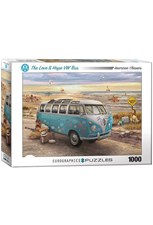 تصویر  پازل 1000 Picture of vw The love & Hope vw Bus (6000-5310)