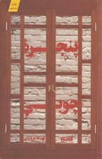 تصویر  پنجره چوبي