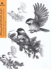 تصویر  آموزش گام به گام طراحي پرندگان (ارائه جزئيات اجراي بافت كار با عكس خلق اثر هنري زنده)
