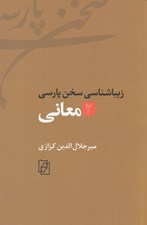 تصویر  معاني / زيبايي شناسي پارسي 2
