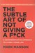 تصویر  The subtle art of not giving a f*ck