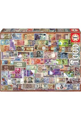 تصویر  پازل 1000 World Banknotes (17659)