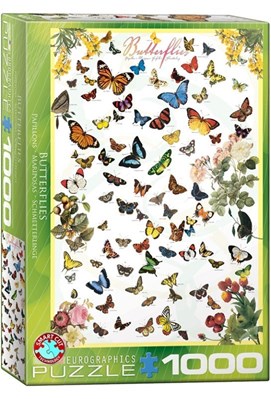 تصویر  پازل 1000 Butterflies (6000-0077)