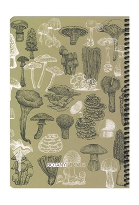 تصویر  دفتر 100 برگ Botany fungus