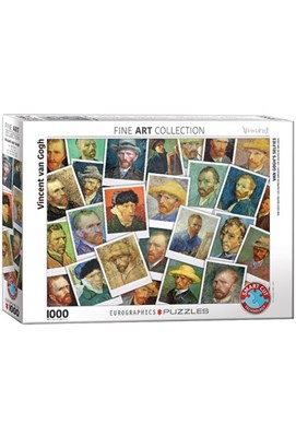 تصویر  پازل 1000 Van Gogh selfies (6000-5308)