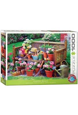 تصویر  پازل 1000 Garden Bench (6000-5345)