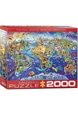 تصویر  پازل 2000 Crazy world (8220-5343)