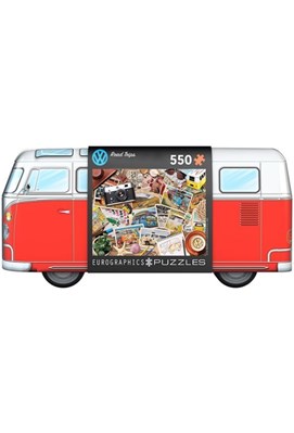 تصویر  پازل 550 VW-road trips tin (8551-5576)