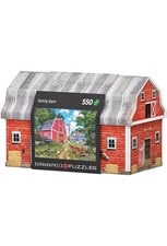 تصویر  پازل 550 Family farm tin (8551-5601)