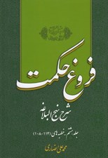 تصویر  فروغ حكمت 8 (شرح نهج البلاغه)