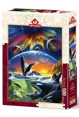 تصویر  پازل 500 Orca Aurora (5085)