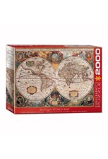 تصویر  پازل 2000 Antique World Map (8220-1997)