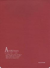 تصویر  دفتر كانسپت A4 طرح Architect (قرمز)