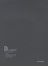 تصویر  دفتر كانسپت A4 طرح Designer (طوسي)