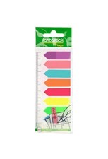 تصویر  استيك نوت فلش دار 12*4.5 بي خط 200 برگ fantastick
