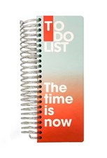 تصویر  دفتر كارهاي روزمره نارنجي و آبي