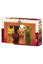 تصویر  پازل 500 The Team of Cats (5092)