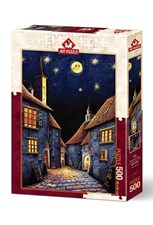 تصویر  پازل 500 Medieval Inn Night (5102)