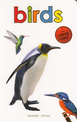 تصویر  Birds Early Learning Board Book with Large Font