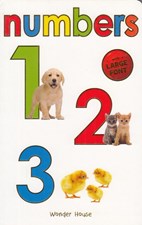 تصویر  Numbers Early Learning Board Book with Large Font
