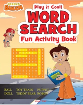 تصویر  Play It Cool! Word Search Fun Activity Book (Chhota Bheem)