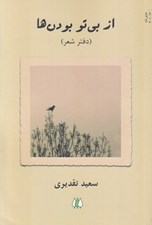 تصویر  از بي تو بودن ها (دفتر شعر)