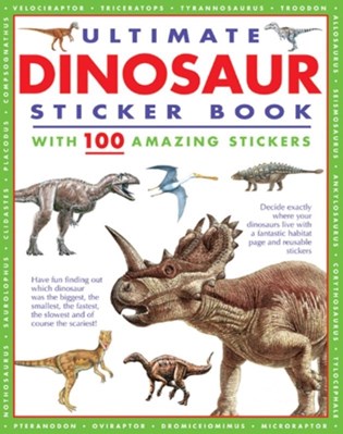 تصویر  Ultimate Dinosaur (Sticker Book with 100 Amazing Stickers)