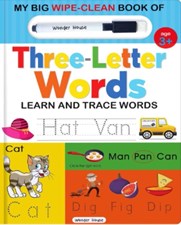 تصویر  My Big Wipe-Clean Book of Three Letter Words (Learn And Trace Words)