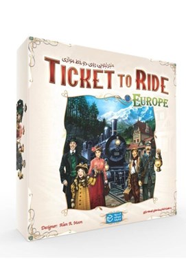 تصویر  تيكت تو رايد اروپا (بازي) / Ticket to Ride Europe