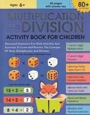 تصویر  Multiplication and Division Activity Book For Children