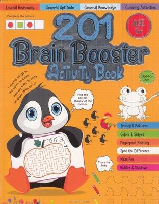 تصویر  201 Brain Booster Activity Book