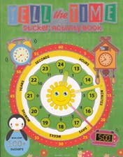 تصویر  Tell the Time Sticker Activity Book