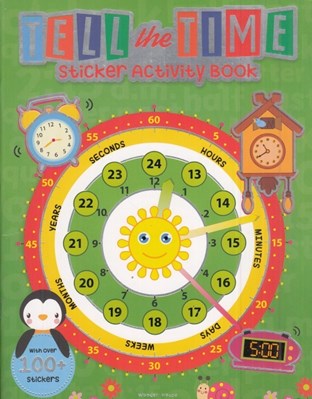 تصویر  Tell the Time Sticker Activity Book