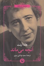 تصویر  آنچه مي ماند / مجموعه شعر جهان