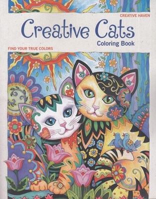 تصویر  رنگ‌آميزي creative cats